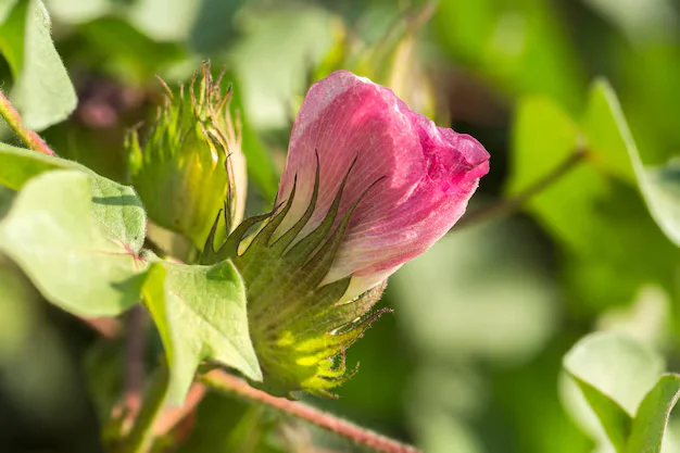 cotton ball flowers